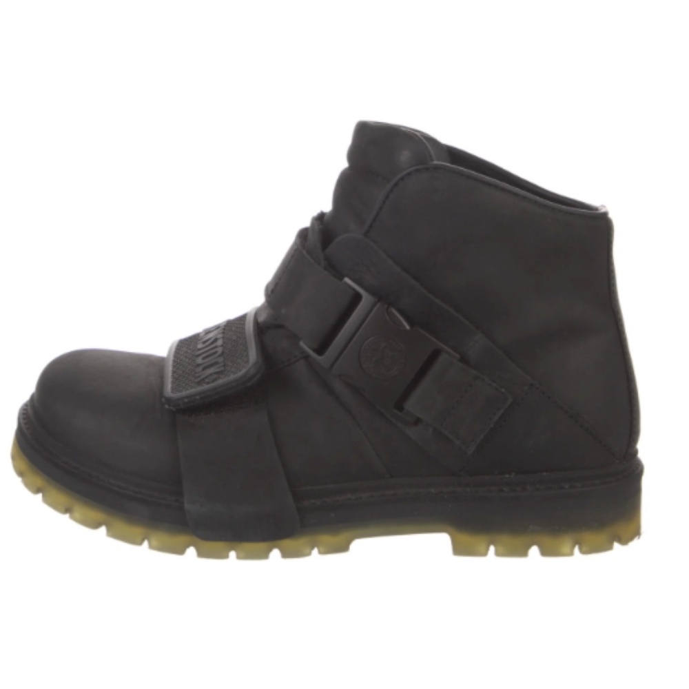 Rick Owens x Birkenstock Hancock Rotterhiker unisex black leather boots